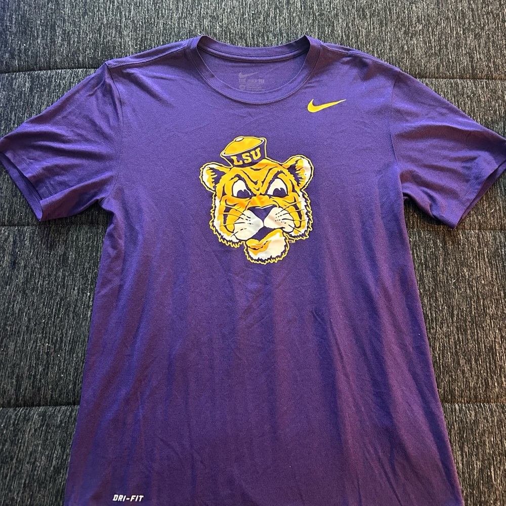 Nike Purple LSU Tiger Men's Tee